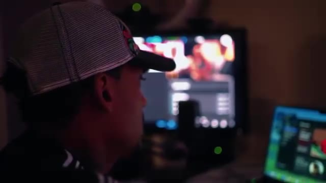 Watching the monitors during a session